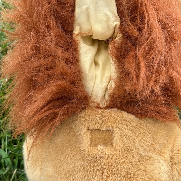 🦁 Vintage Walt Disney Lion King Simba Mufasa Full Body Puppet - Picture 6 of 6